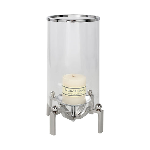 Chrome Stand Candle Holder
